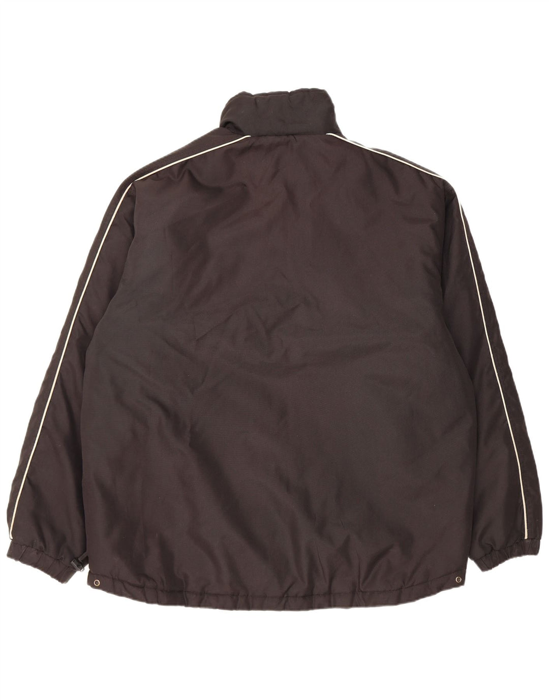 Kappa Herre Windbreaker Jacket UK 42 XL Sort Polyester