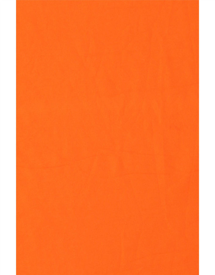 ADIDAS Herre Climalite T-Shirt Top 2XL Orange Colourblock Polyester