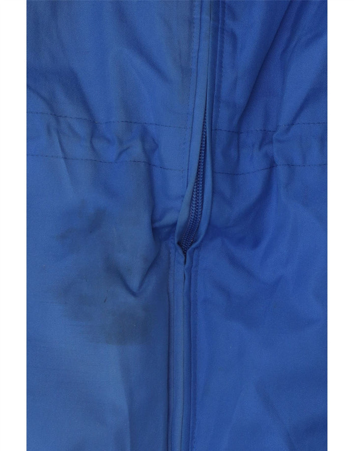 Nike Herre Graphic Windbreaker Coat UK 40 Large Blue Colourblock Polyester