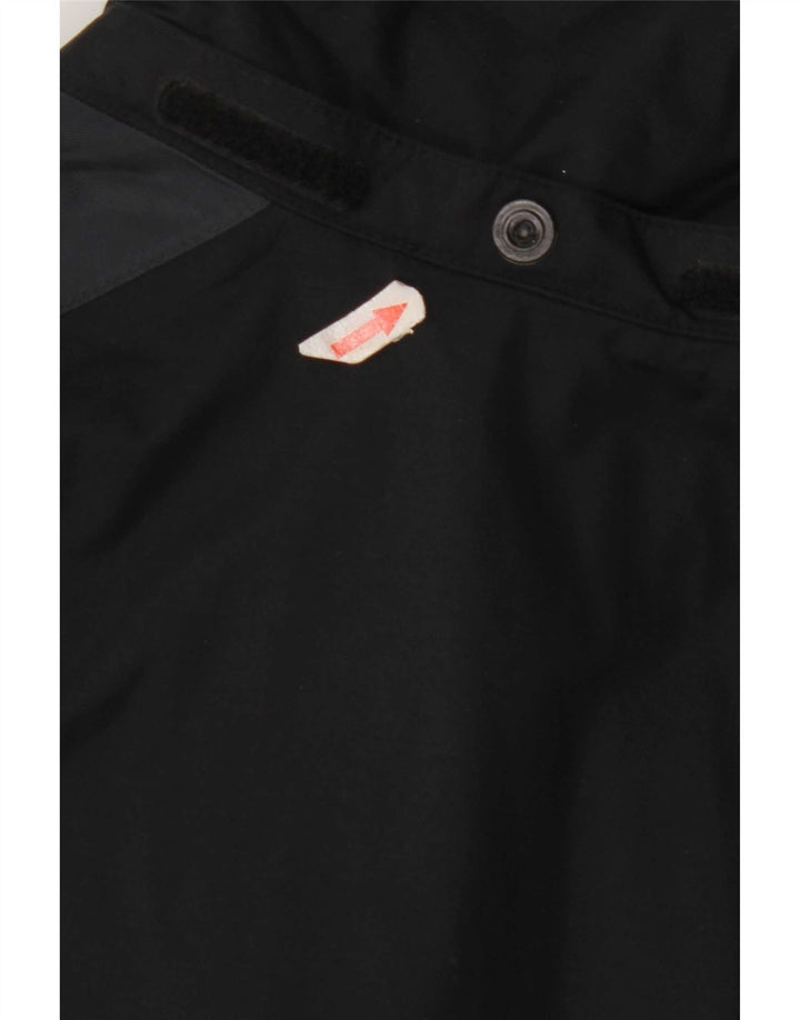 Jack Wolfskin Dame Regnjakke UK 8 Small Black Colourblock