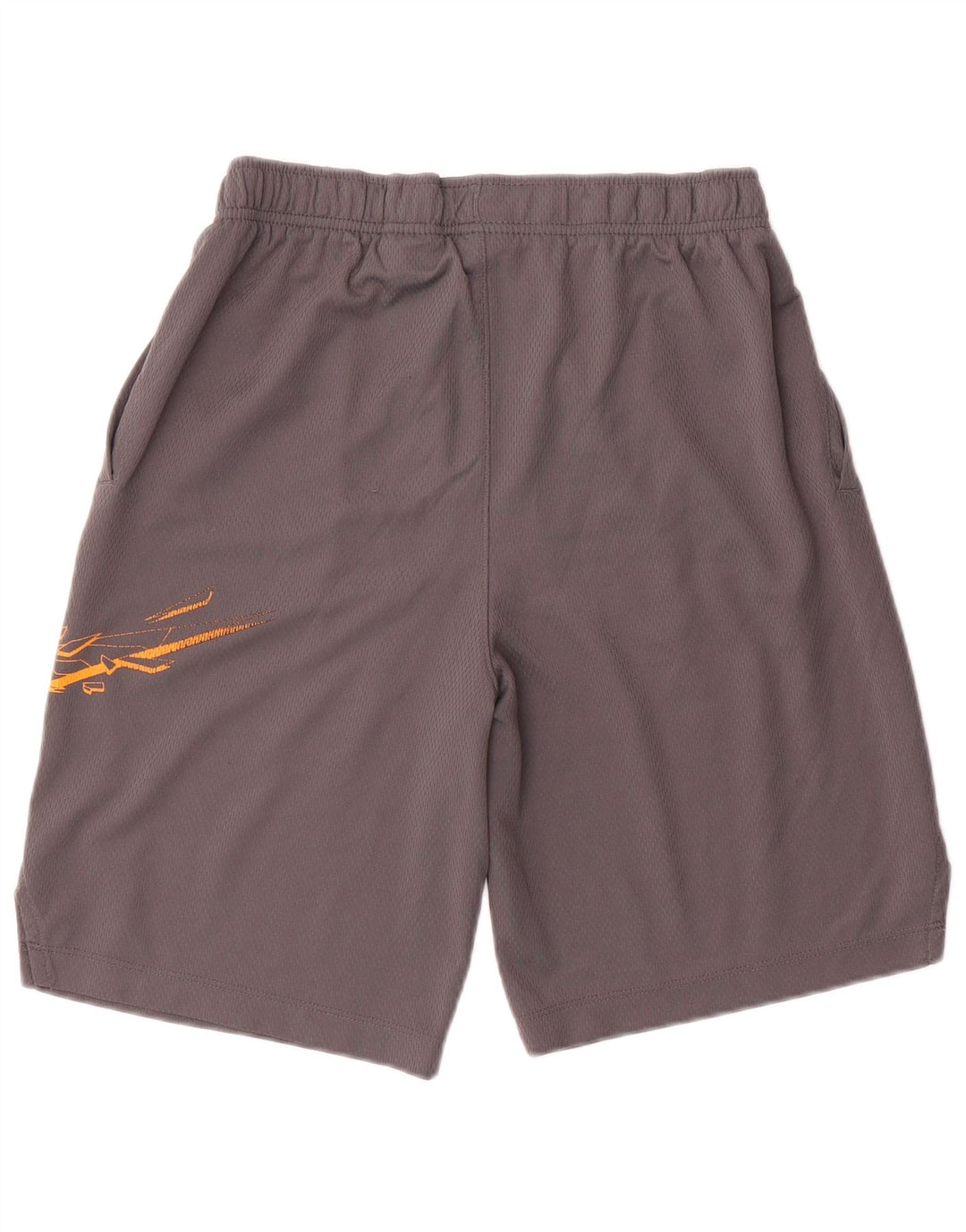 NIKE Drenge Dri Fit grafiske sportsshorts 13-14 år XL Grå polyester