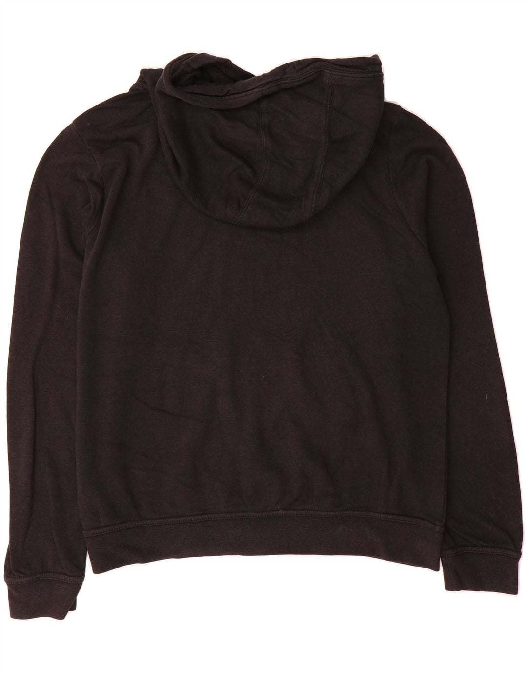 NIKE Womens Hoodie Jumper UK 14 Medium Black Vintage Nike and Second-Hand Nike from Messina Hembry 