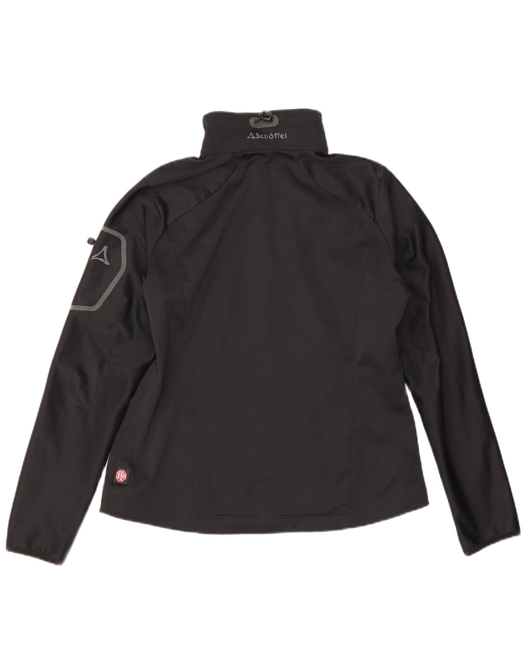 Schoffel Dame træningsdragt Topjakke UK 14 Stor Sort Polyester