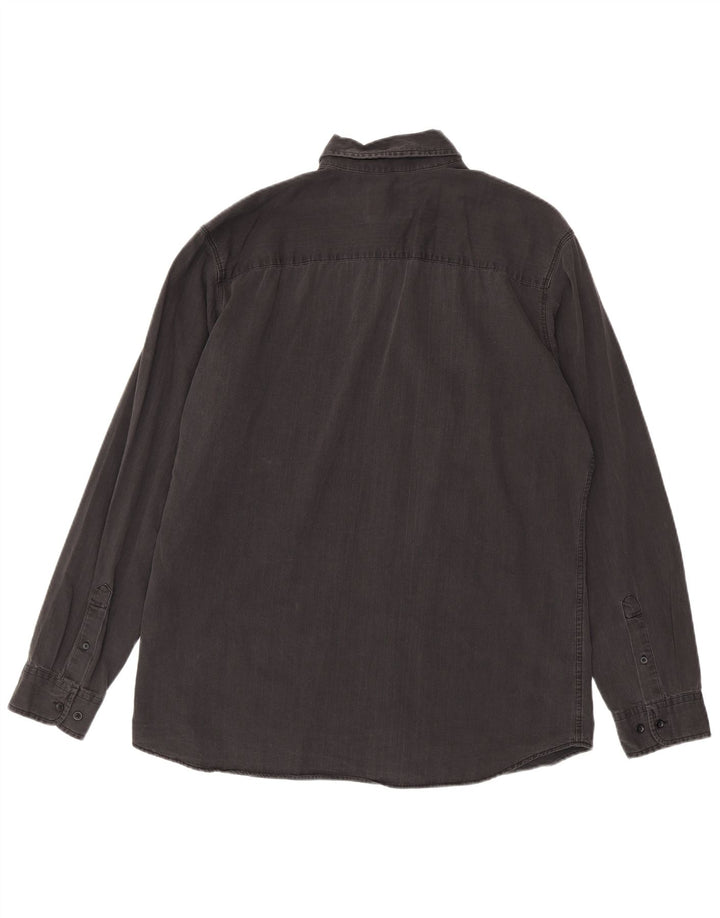 Jack & Jones Herre Denim Shirt XL Grå Bomuld