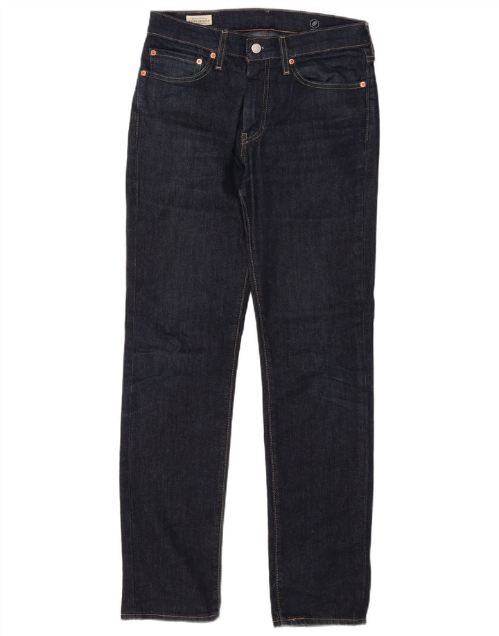 Levi's Herre 511 Slim Jeans W31 L32 Marineblå Bomuld Classic