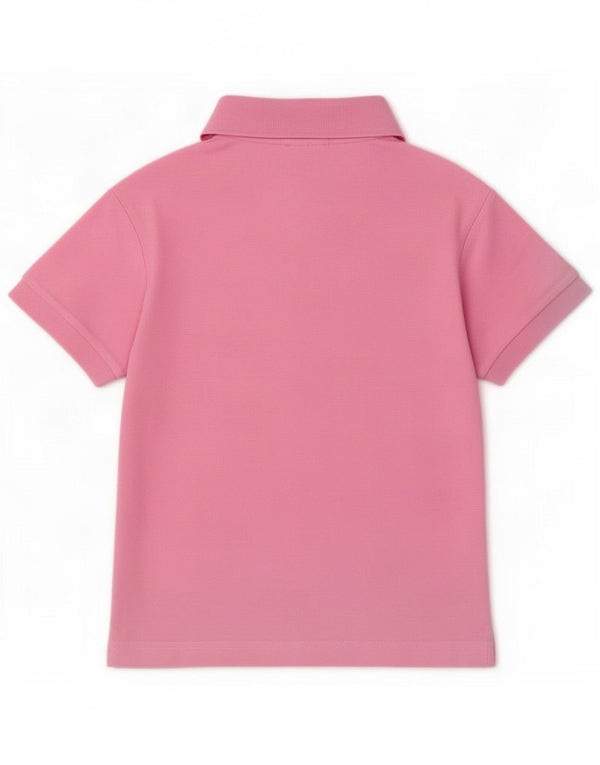 Fila Dame Polo Shirt UK 14 Large Pink Cotton