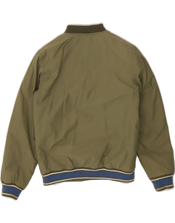 BEN SHERMAN Boys Bomber Jacket 10-11 Years Green Cotton Vintage Ben Sherman and Second-Hand Ben Sherman from Messina Hembry 