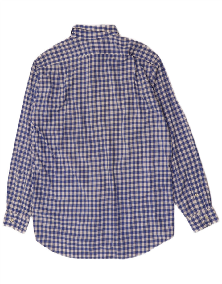 Polo Ralph Lauren Herre Lowell skjorte Medium Blue Gingham Cotton