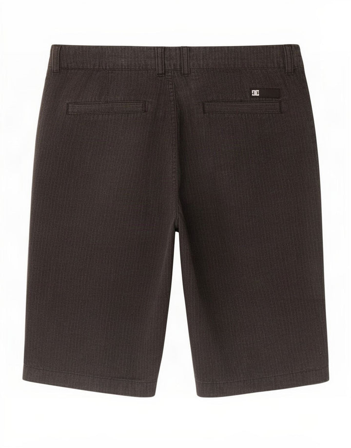 DC Chino Shorts til mænd Medium W30 Grå nålestribet bomuld