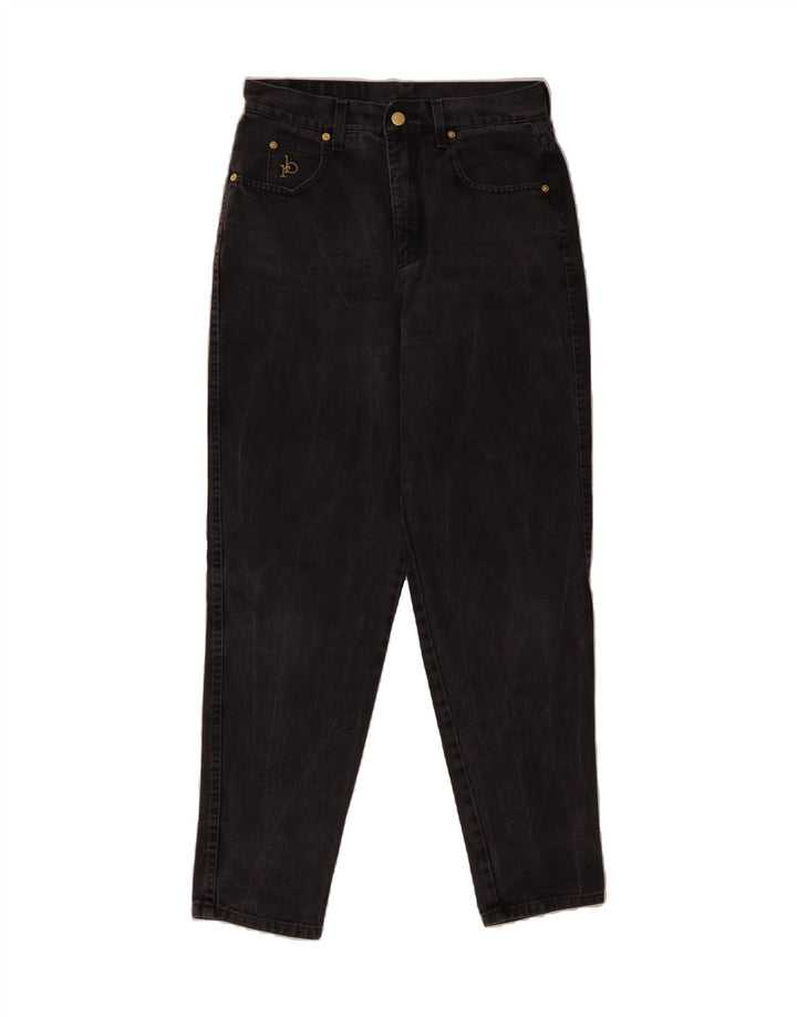 ROCCOBAROCCO Womens Tapered Jeans IT 46 Large W32 L30 Black Cotton Vintage Roccobarocco and Second-Hand Roccobarocco from Messina Hembry 