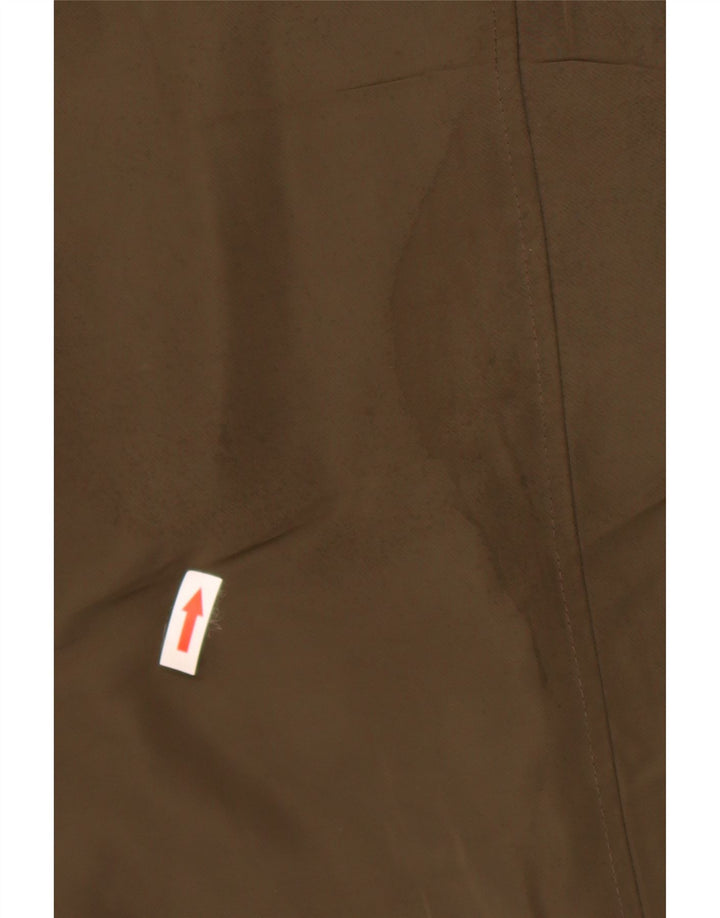 Zara Bomber Jacket UK 38 Medium Khaki Colourblock Polyester