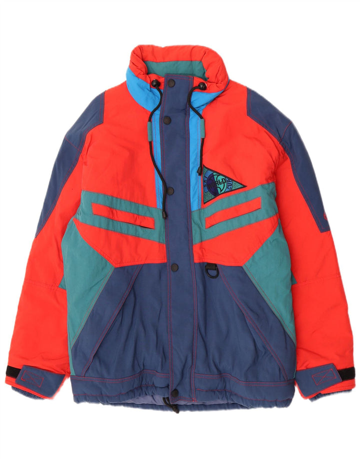 Sergio Tacchini Herre Skijakke UK 40 Stor Flerfarvet Colourblock
