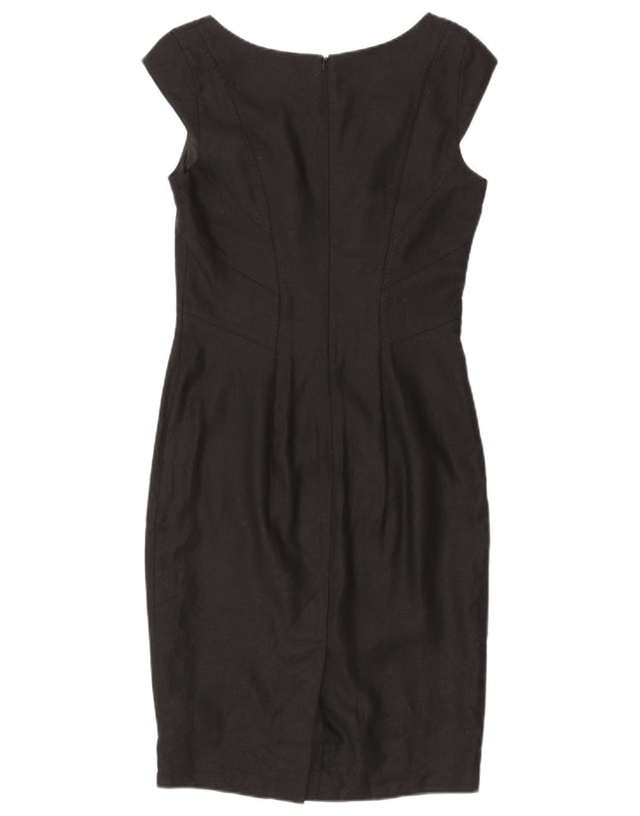 MARKS & SPENCER Dameskedekjole UK 8 Lille sort linned