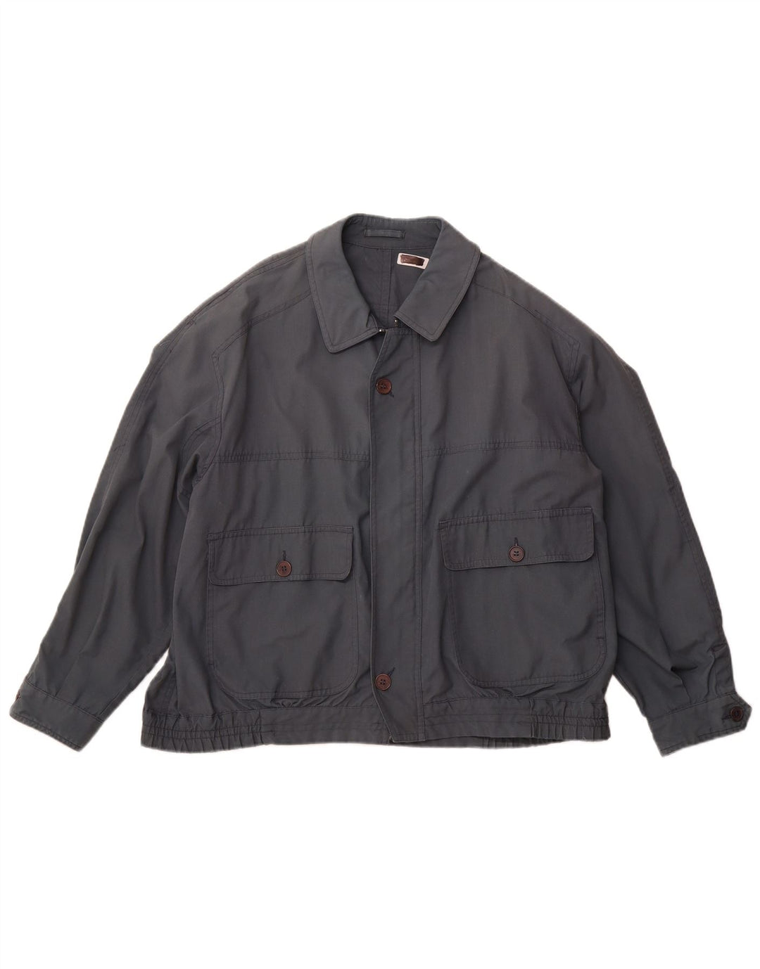 Maison Jacques Herre Bomberjakke IT 52 XL Marineblå Polyester