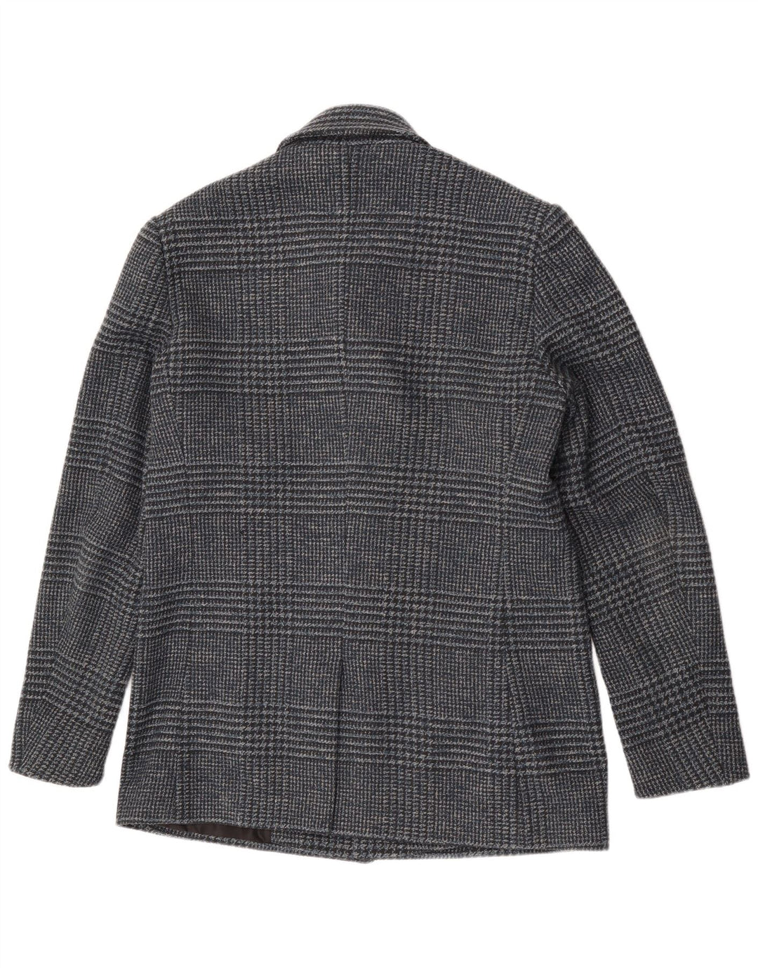 Calvin Klein Herre Blazer Jacket UK 38 Medium Blue Houndstooth