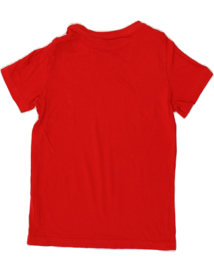 PUMA Boys Graphic T-Shirt Top 9-10 Years Red Cotton Vintage Puma and Second-Hand Puma from Messina Hembry 