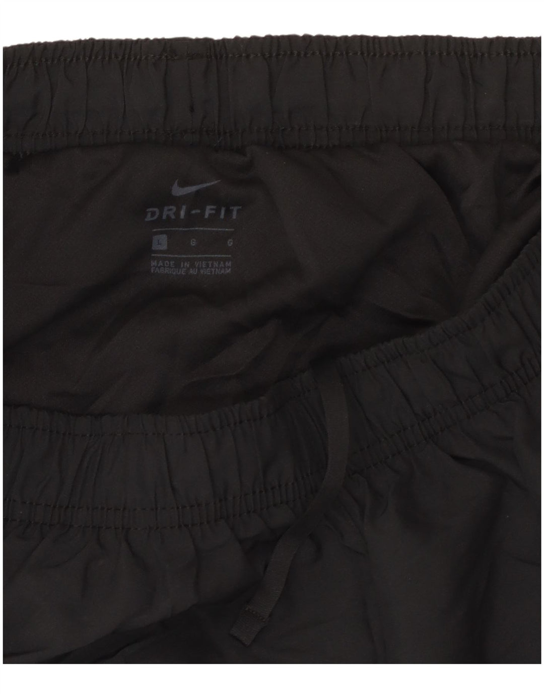 NIKE sportsshorts til kvinder UK 14 Stor sort polyester