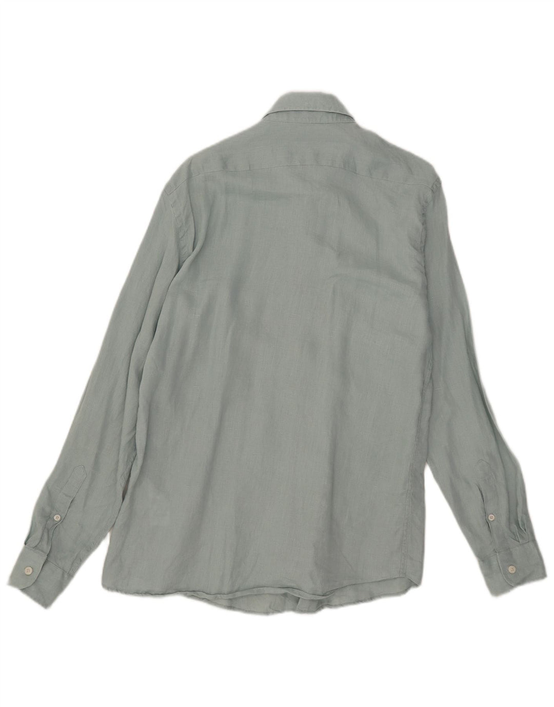 Reiss Herre Regular Fit skjorte Medium Blue Linen