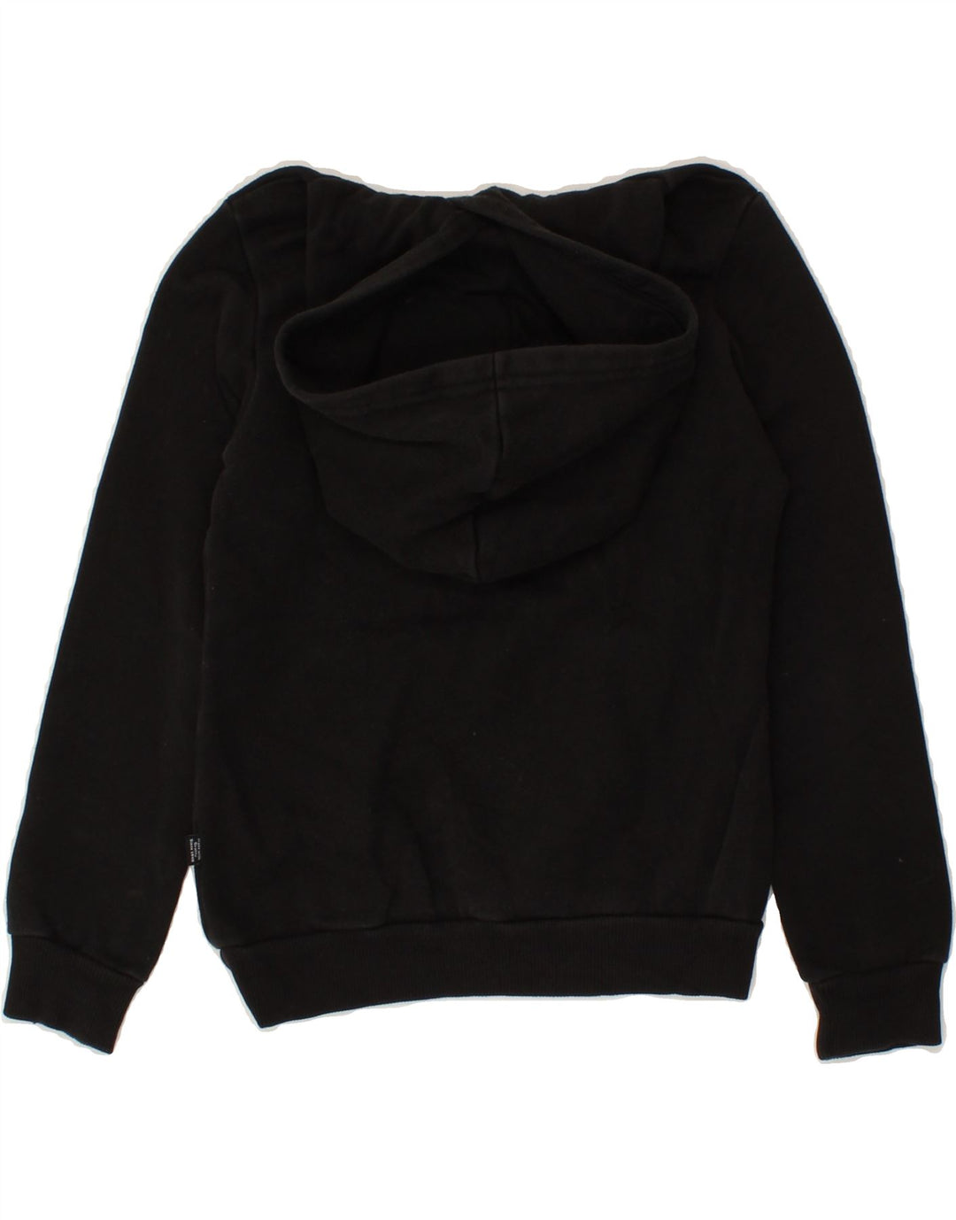 PUMA Boys Graphic Hoodie Jumper 9-10 Years Medium  Black Vintage Puma and Second-Hand Puma from Messina Hembry 