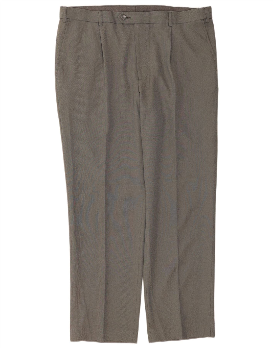 Marks & Spencer Herre Regular Fit Suit Bukser W38 L31 Grå polyester