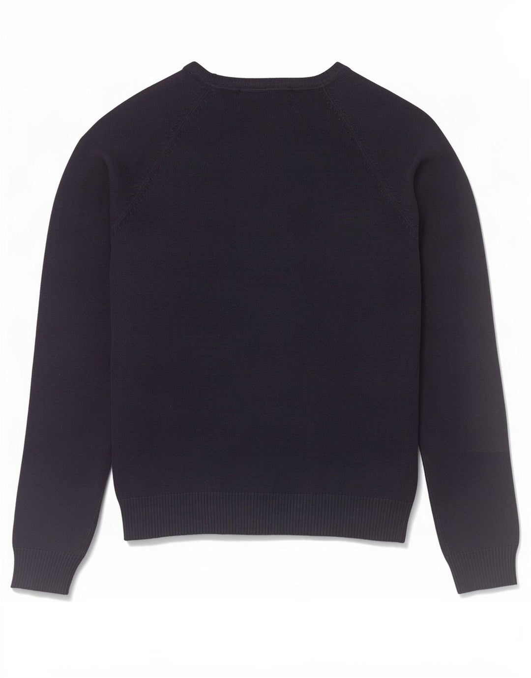 Zara Dame V-hals sweater UK 12 Medium Navy Blue