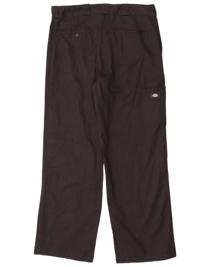 Dickies Herre Loose Fit Cargo Bukser W36 L32 Sort Polyester