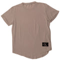 CALVIN KLEIN JEANS Herre grafisk T-shirt Top Medium Hvid Bomuld