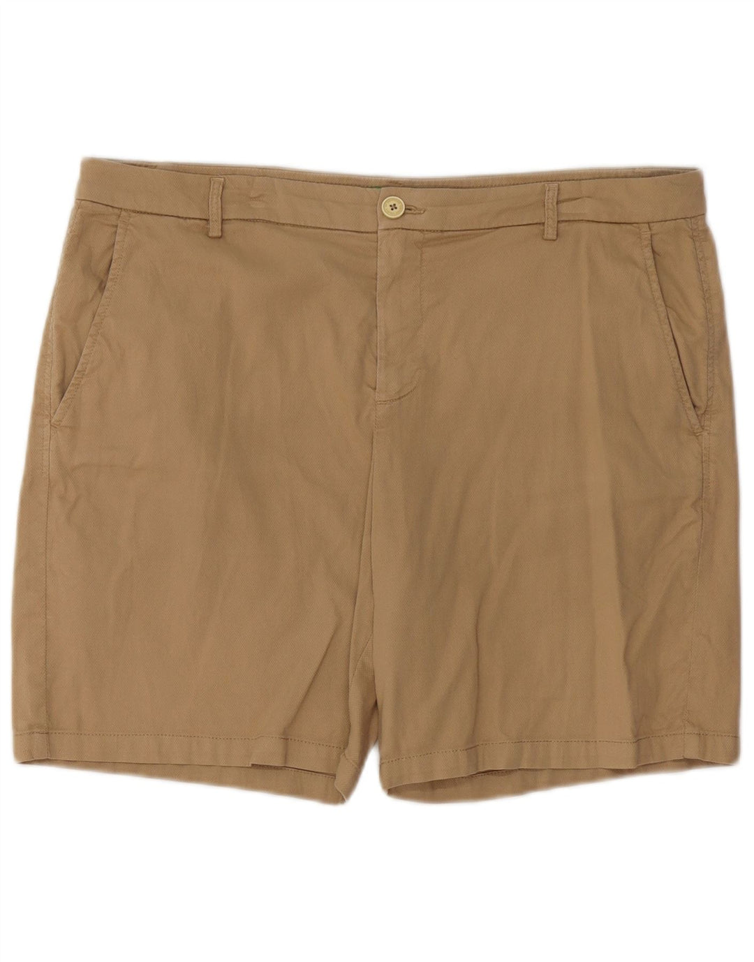 BENETTON Chino Shorts til mænd W38 XL Beige