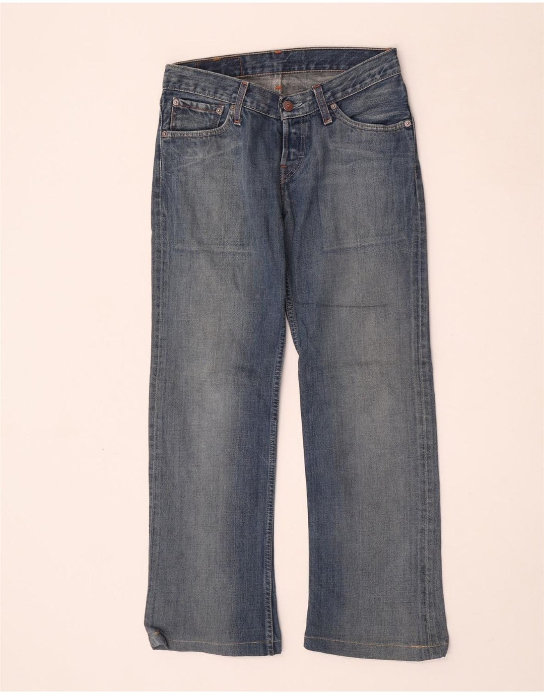 Levi's Dame 518 Bootcut Jeans W30 L27 Blå