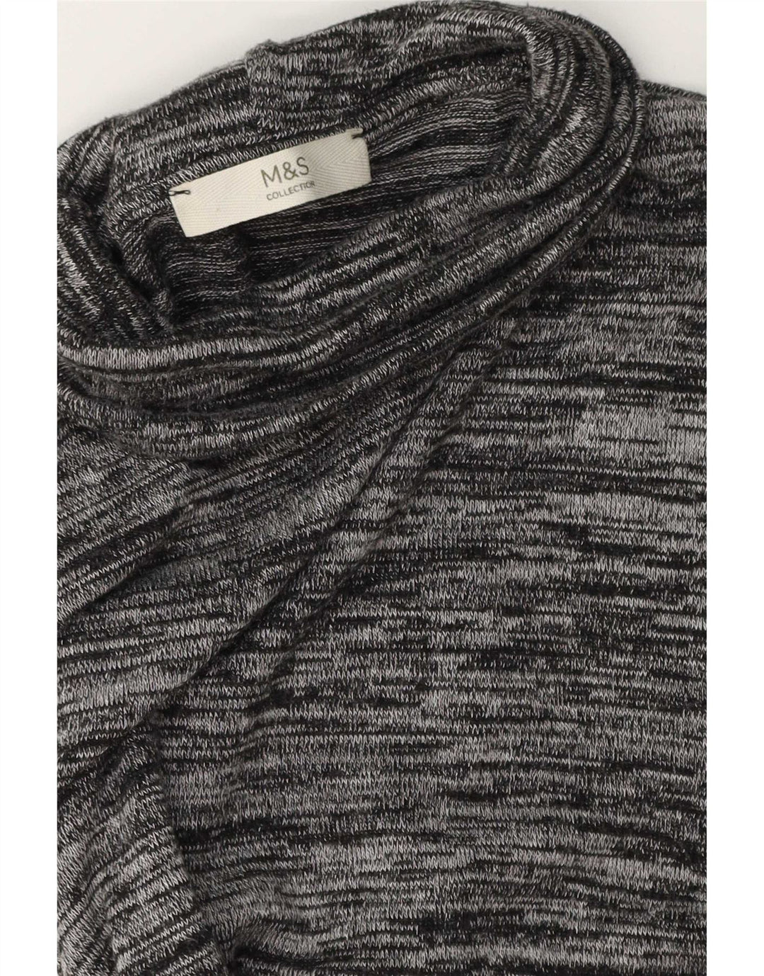 Marks & Spencer Dame Tunika Top UK 18 XL Grå Flecked