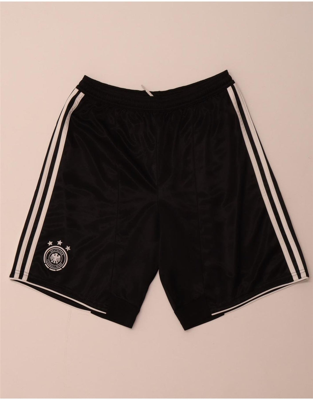 ADIDAS Boys Deutscher Fussball Bund Sportshorts 15-16 År Sort