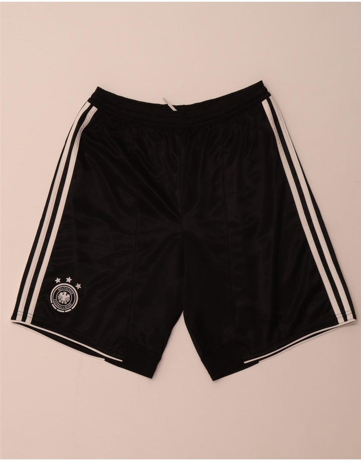 ADIDAS Boys Deutscher Fussball Bund Sportshorts 15-16 År Sort
