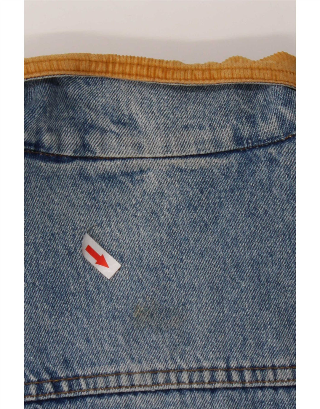 Lukket Herre denimjakke IT 50 Stor Blå Bomuld