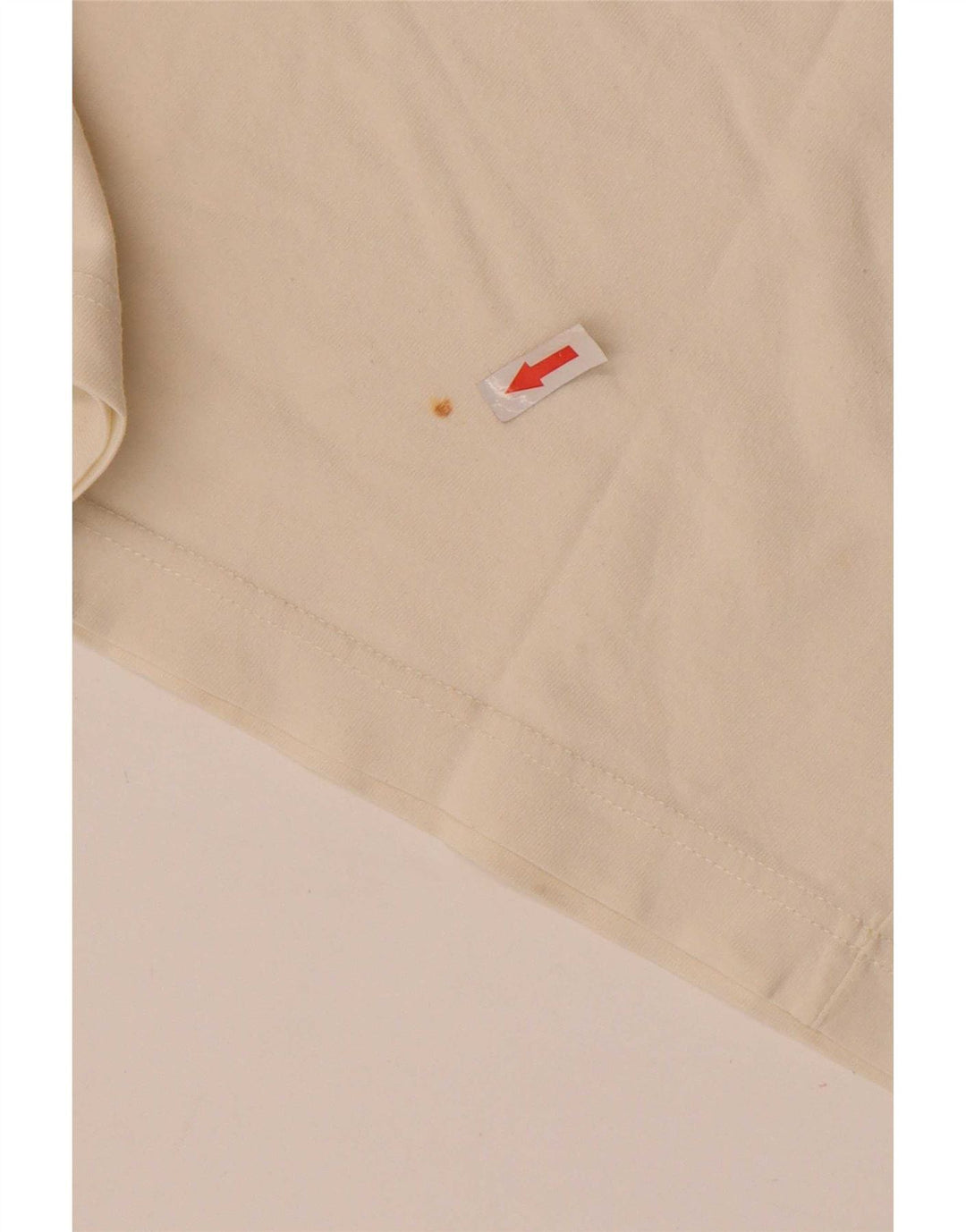 Adidas Herre T-Shirt Top UK 38/40 Medium Hvid Bomuld