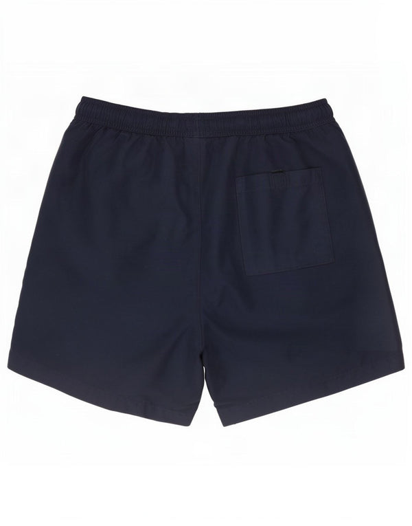 Calvin Klein Jeans Grafiske svømmeshorts til mænd Small Navy Blue Colourblock
