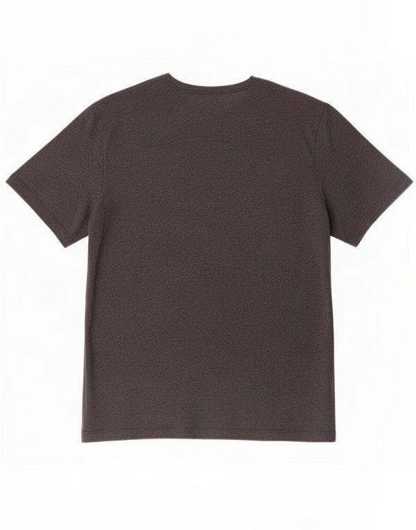 Hugo Boss Dame T-Shirt Top UK 14 Stor Grå Bomuld