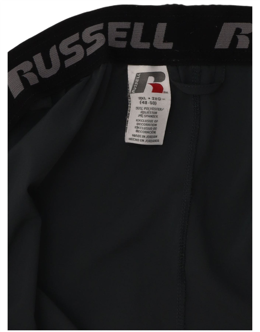 Russell Athletic Herre Dri-Power Sportshorts 3XL Grå Polyester
