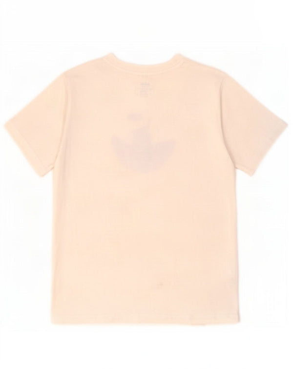 Adidas piger grafisk t-shirt top 9-10 år hvid bomuld