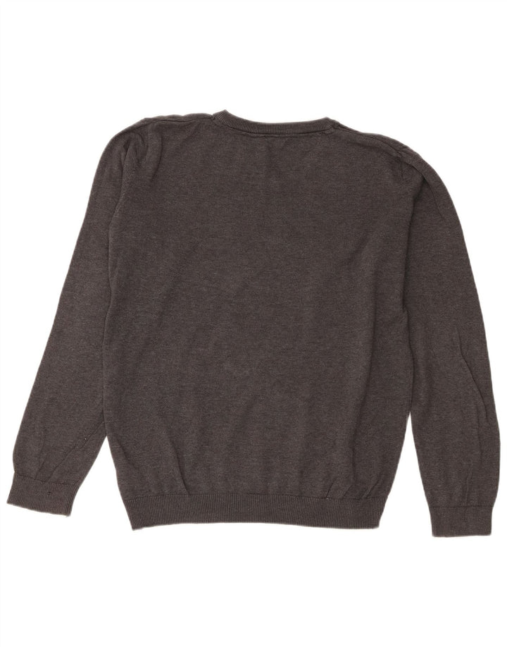 Marks & Spencer Boys V-hals sweater 14-15 år Grå bomuld