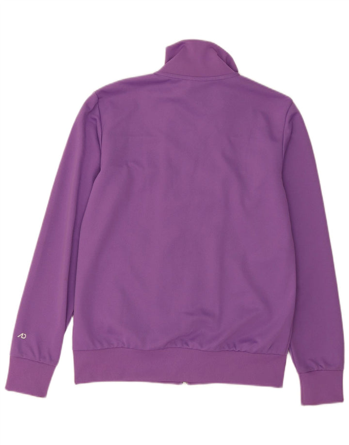 Nike træningsdragt topjakke til kvinder UK 16/18 Stor lilla polyester