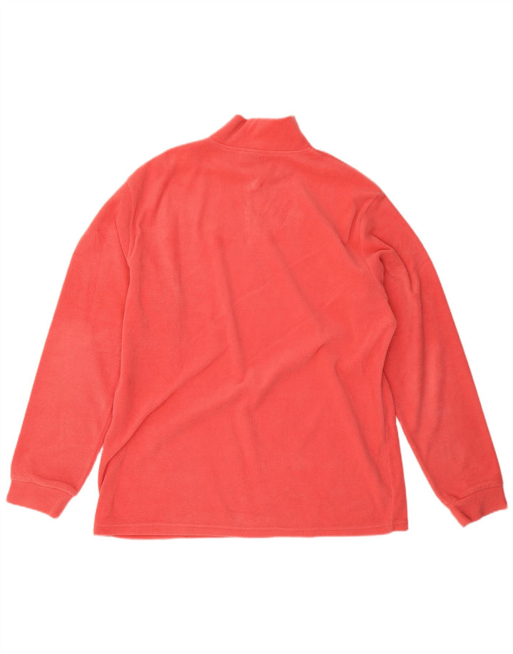 Invicta Fleece Jumper med lynlås til kvinder 2XL Rød Polyester