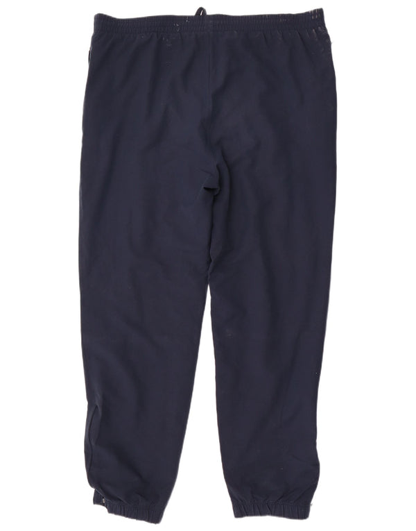 Reebok Herre træningsdragt Bukser Joggers Large Navy Blue Polyamid