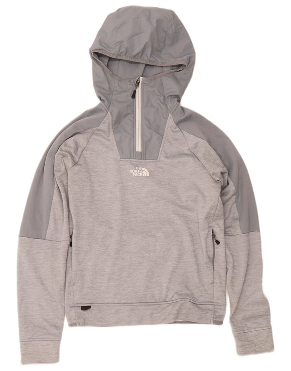 The North Face Herre lynlås hættetrøje Jumper lille grå Colourblock Polyester