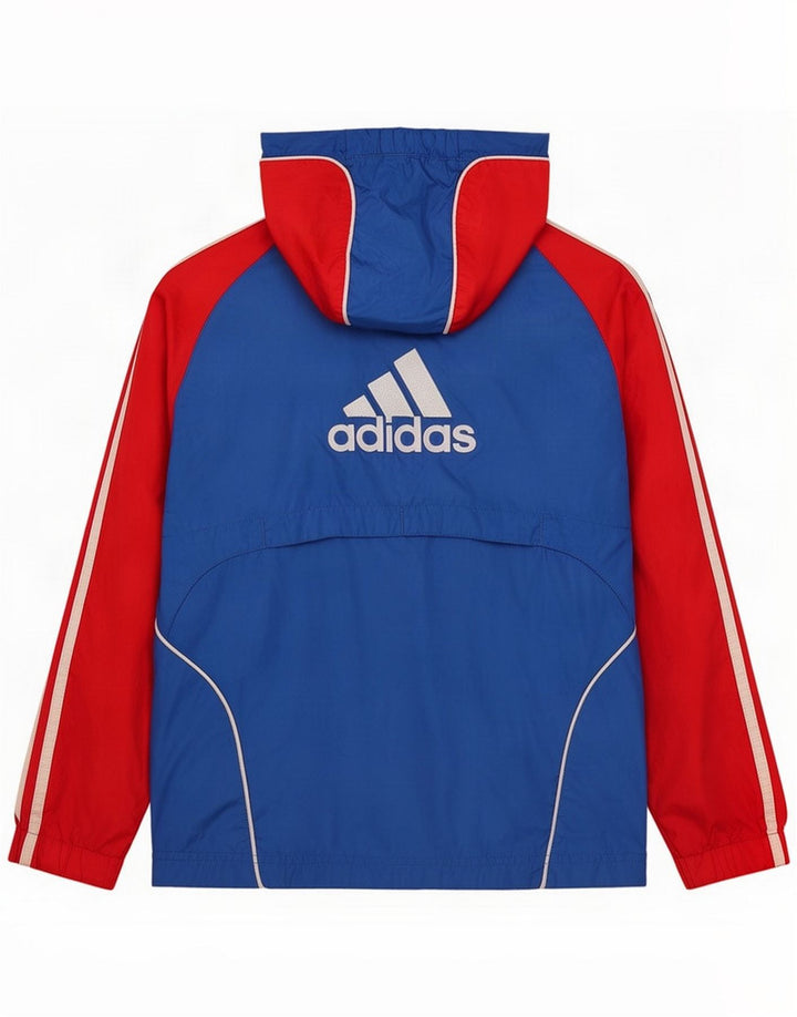 Adidas Grafisk træningsdragt topjakke til drenge 10-11 år Medium Blue