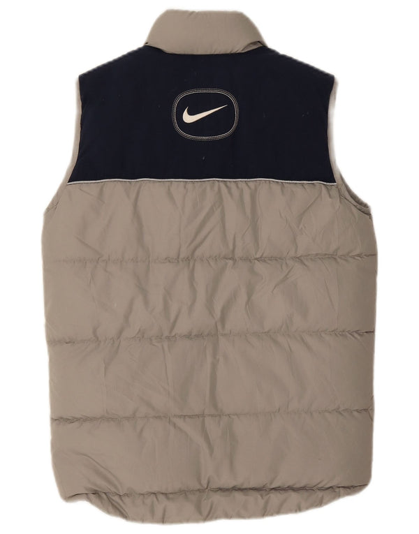 Nike Boys Polstret Gilet 10-11 år Medium Grey Colourblock Polyester