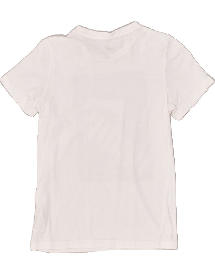 PUMA Boys Graphic T-Shirt Top 9-10 Years White Cotton | Vintage Puma | Thrift | Second-Hand Puma | Used Clothing | Messina Hembry 