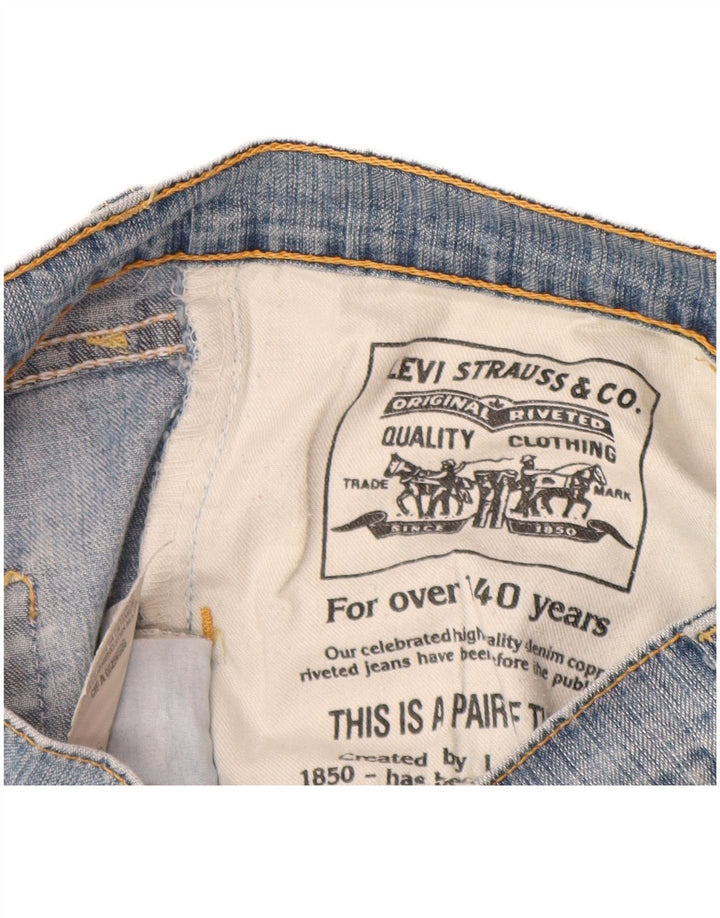 LEVI'S Dame Bootcut Jeans W28 L34 Blå Bomuld