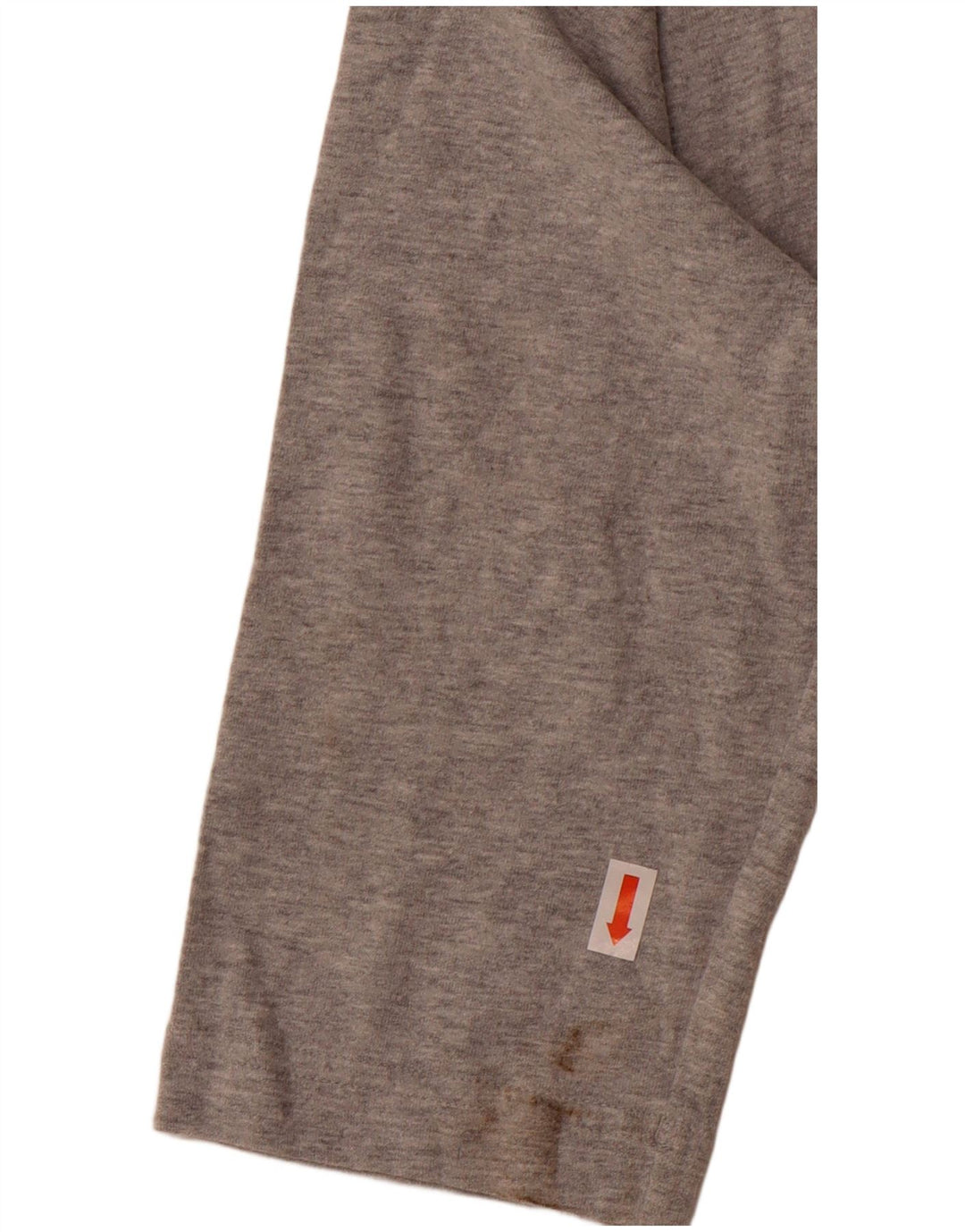 Adidas Grafiske Leggings til kvinder UK 12/14 Medium Grey Colourblock Bomuld