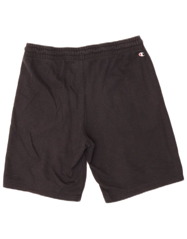 Champion drenge grafiske sportsshorts 15-16 år 2XL sort bomuld