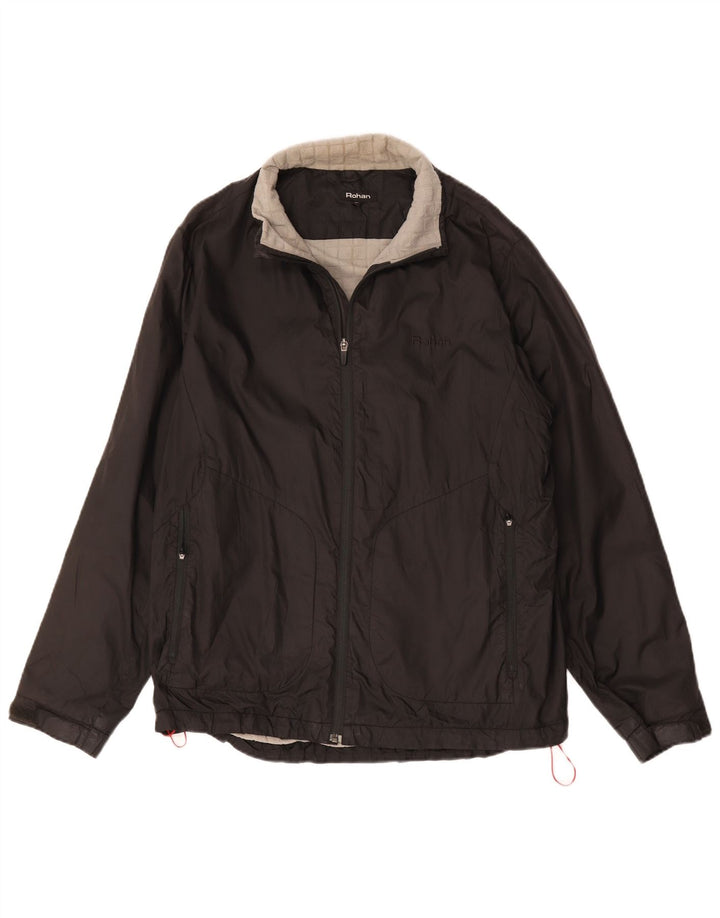 Rohan Herre Bomber Jacket UK 38 Medium Sort Polyester